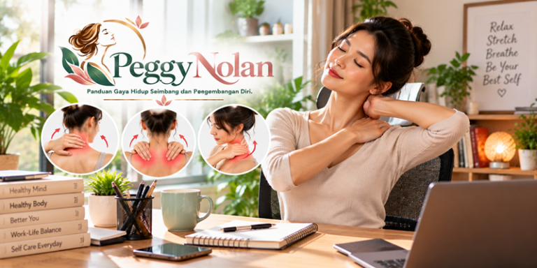 Teknik Self-Massage Leher dan Pundak Sederhana saat Lelah Bekerja